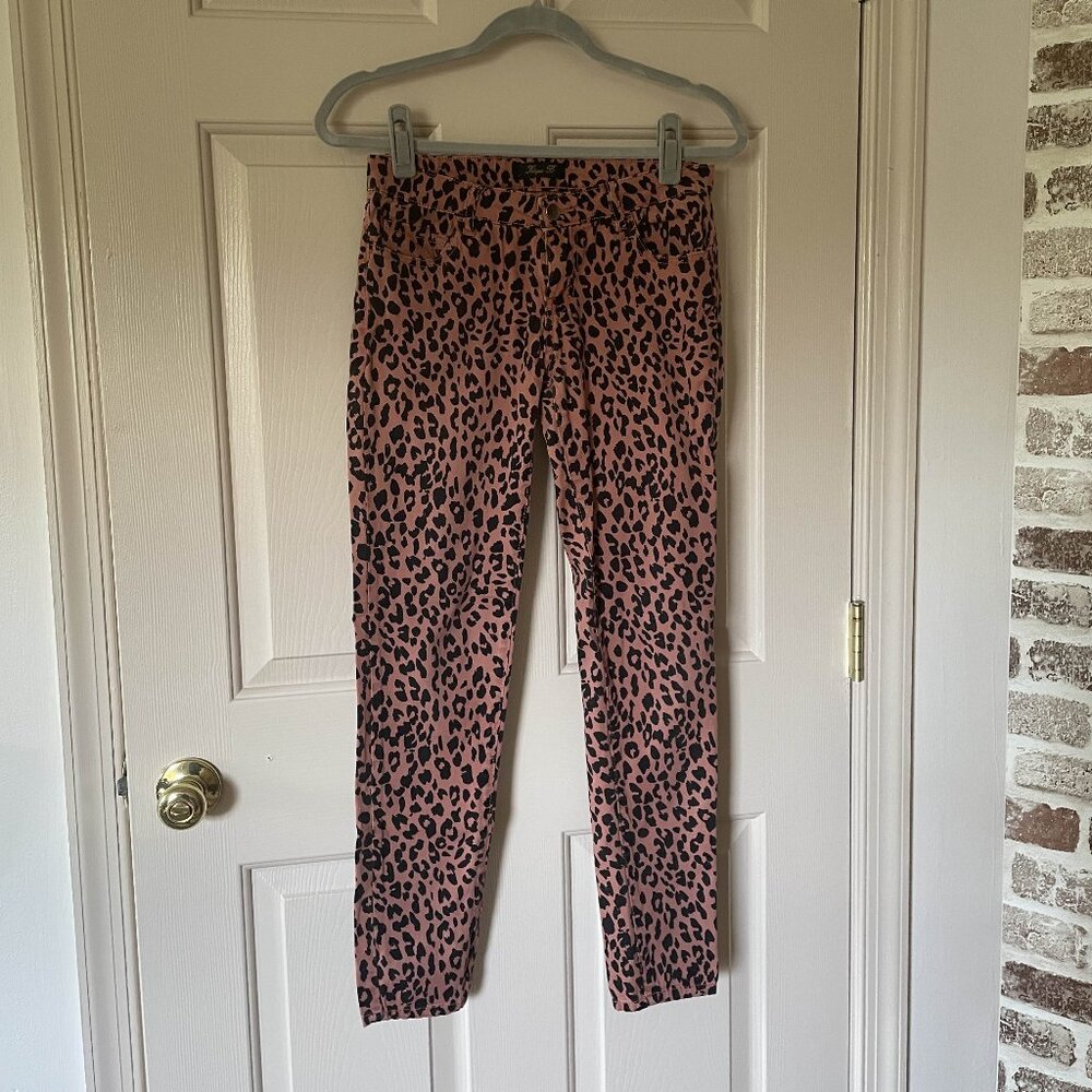 Klique B Leopard Print Skinny Jeans – Size 5